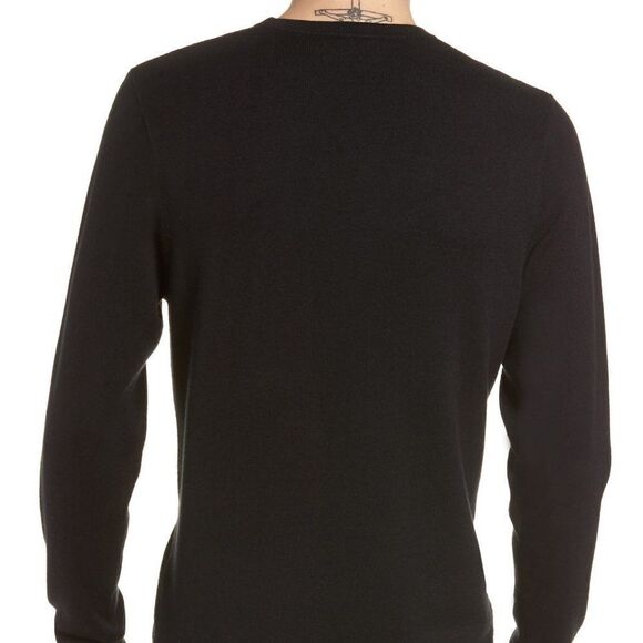 Calibrate Honeycomb Crewneck Sweater size Medium in Navy - Picture 3 of 12